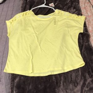 yellow shirt